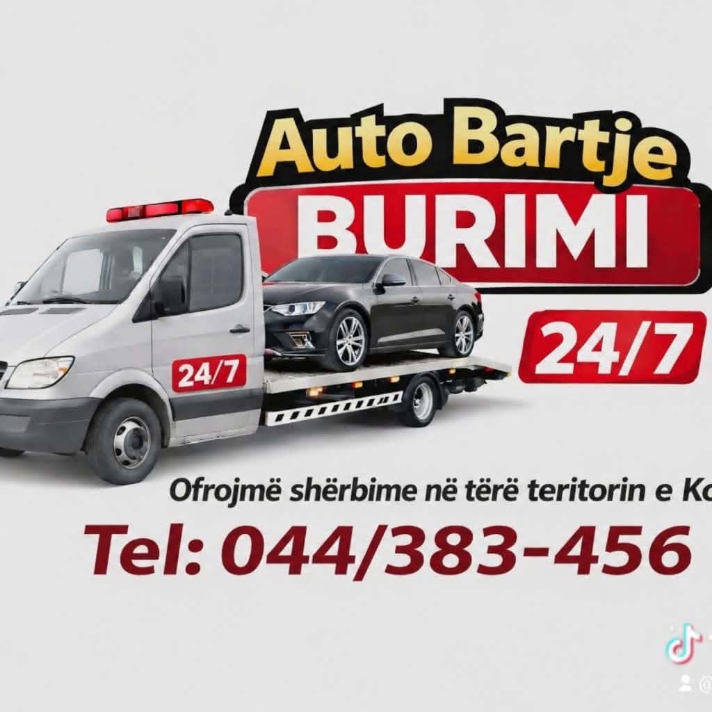 Auto Bartje Burimi, shërbim 24/7